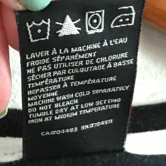 Hawk Boy’s tee Long Sleeve Navy Blue/gray/lime green Preppy Blokecore Sz 16 - Picture 5 of 5